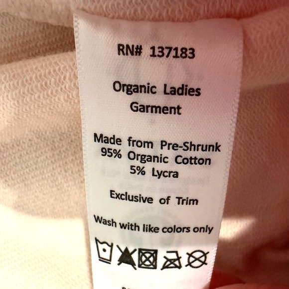 Satva Movement Sarana Embroidered Blossom Sweatshirt Women's Medium Blush Yoga - Picture 13 of 14